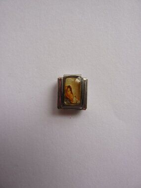 Catholic Link for Nomination-Style Italian Charm Bracelet